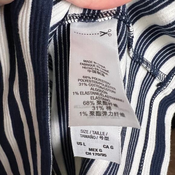 Juicy Couture Regal Angel Stripe Ponte 2 Piece Dress Jacket Set Size L - Picture 16 of 16